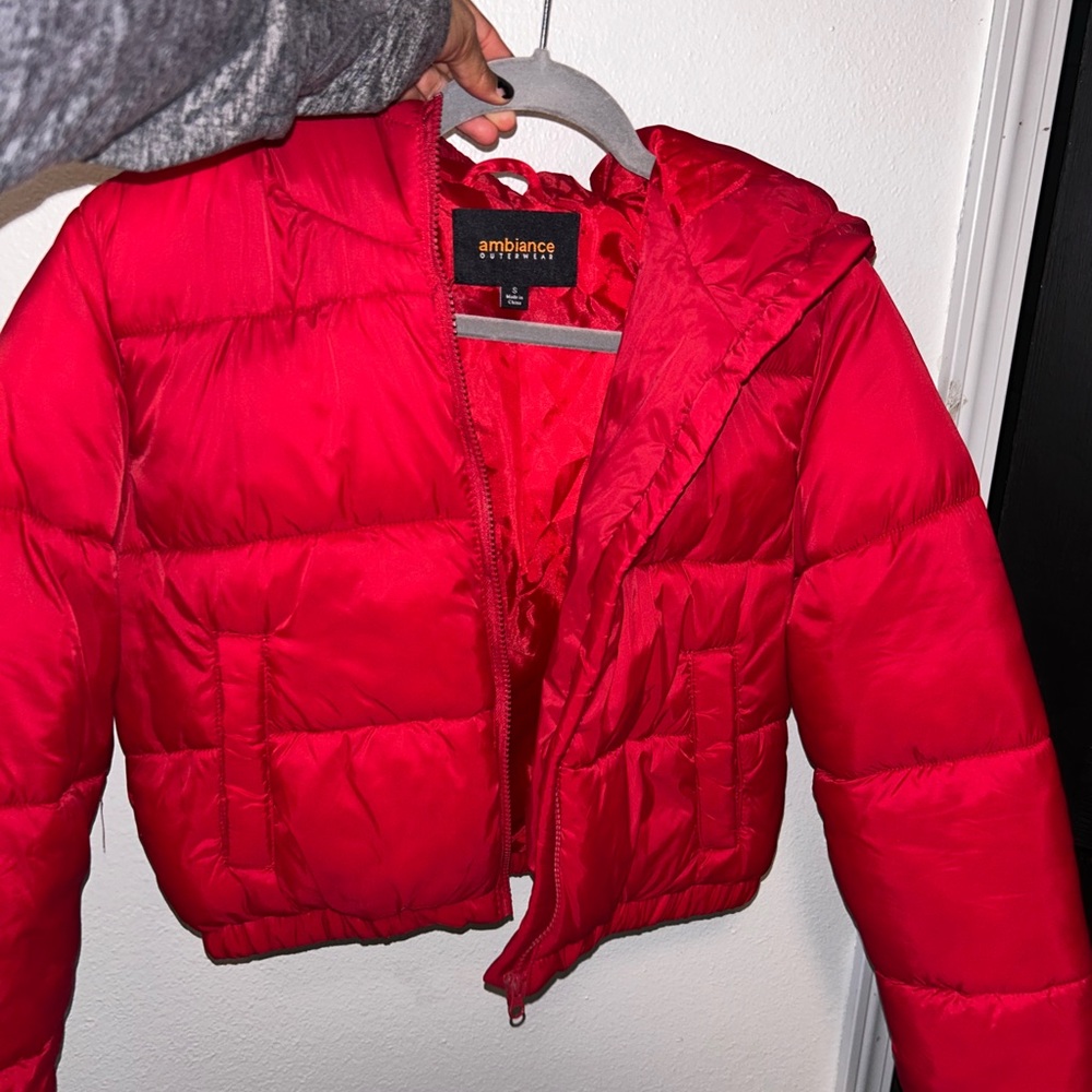 Red Puffer Jacket
